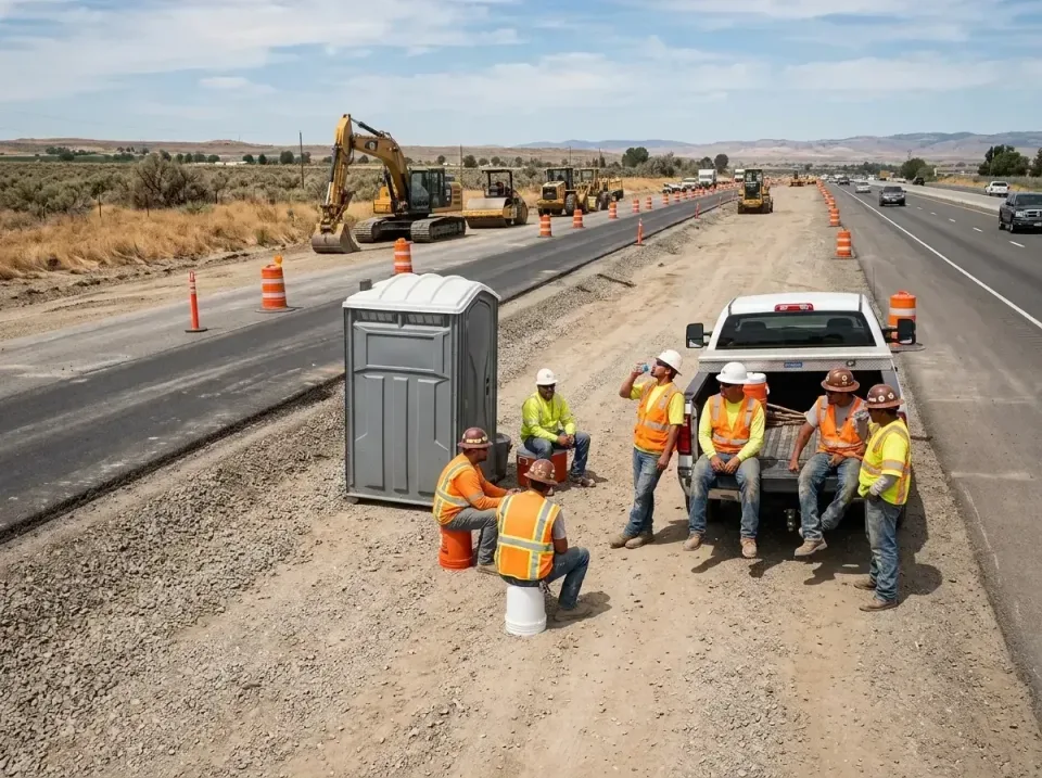 highway-road-construction-crew-007 — frequently asked questions, Porta Potty and Restroom Rentals in Colton, CA